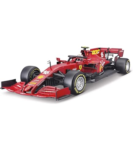 MATTEL HOT WHEELS RACING SCALA 1/18 FERRARI F1 2001 MICHAEL